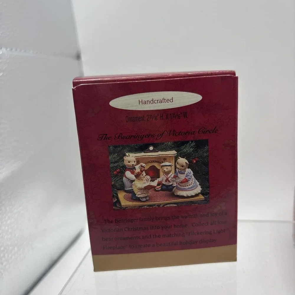 Vtg~Hallmark Ornaments~#1, #2, #4~1993